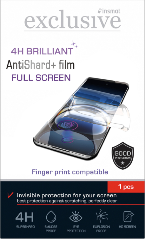Insmat Samsung Galaxy S23 Ultra -näytönsuojakalvo Antishard+